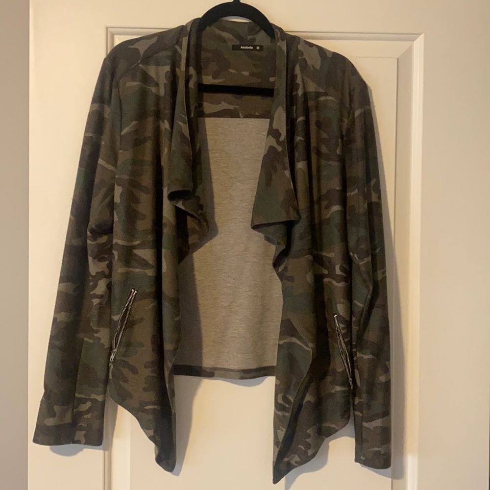 Camo Cardigan
